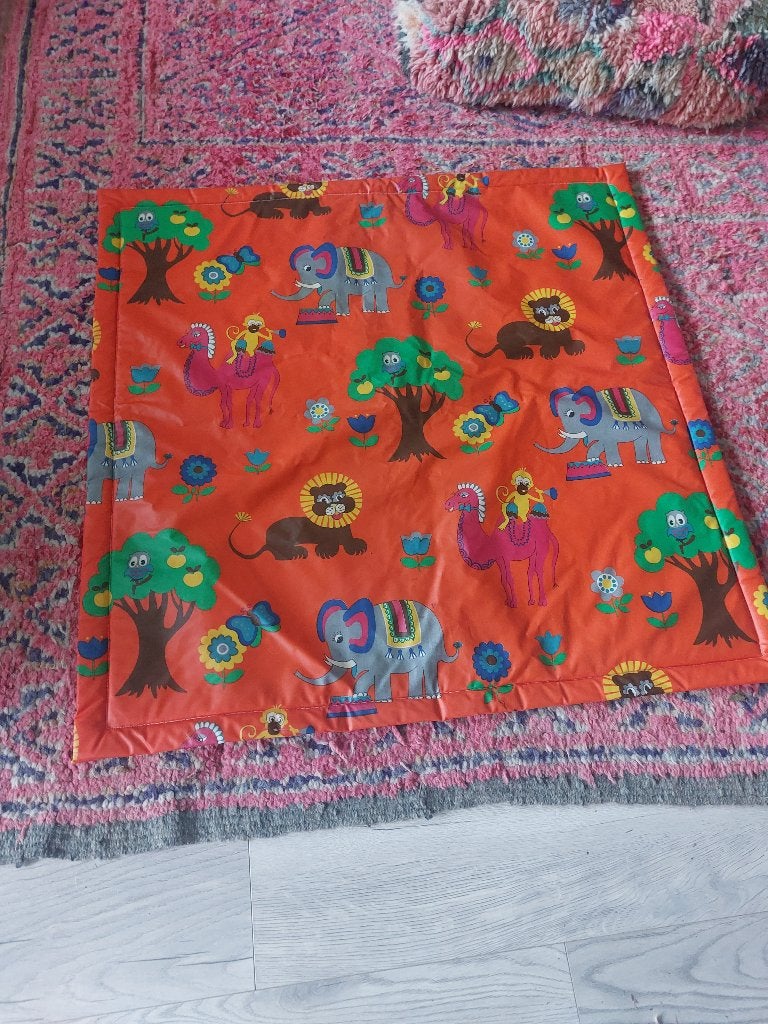 Retro boxkleed, Ophalen, Gebruikt, Vierkant, Boxkleed