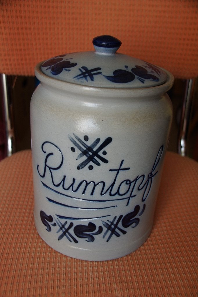 Romtopf, Ophalen of Verzenden, Zo goed als nieuw, Aardewerk, Landelijk/Boerenbont