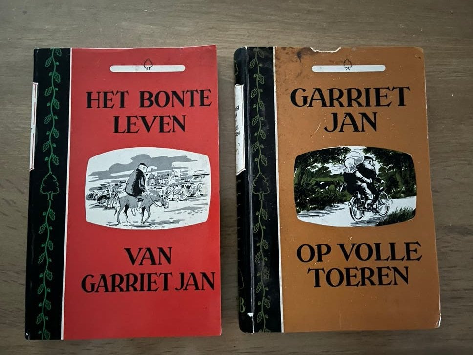 Garriet Jan: Het Bonte Leven & Op Volle Toeren (2 delen), Boeken, Ophalen of Verzenden, Gelezen