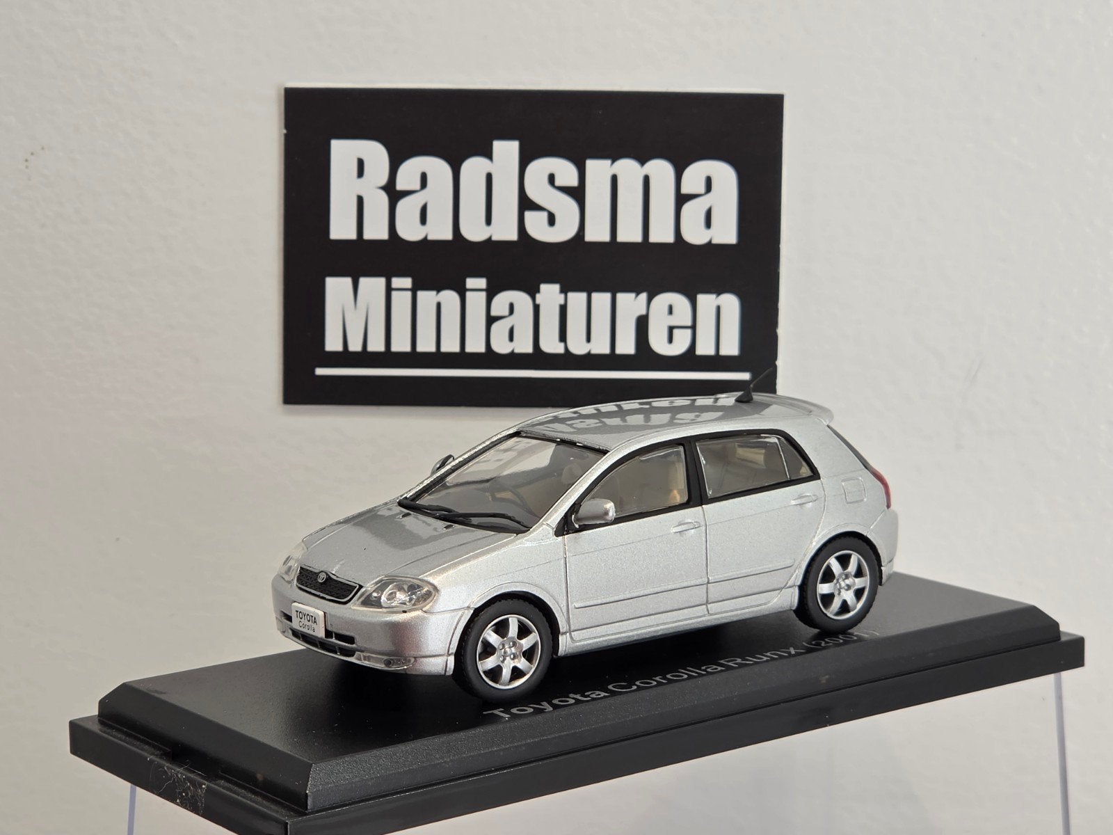 Toyota Corolla runX 5drs 2001-2007 - 1:43 Norev Hachette, Auto, Nieuw, Norev, Ophalen of Verzenden