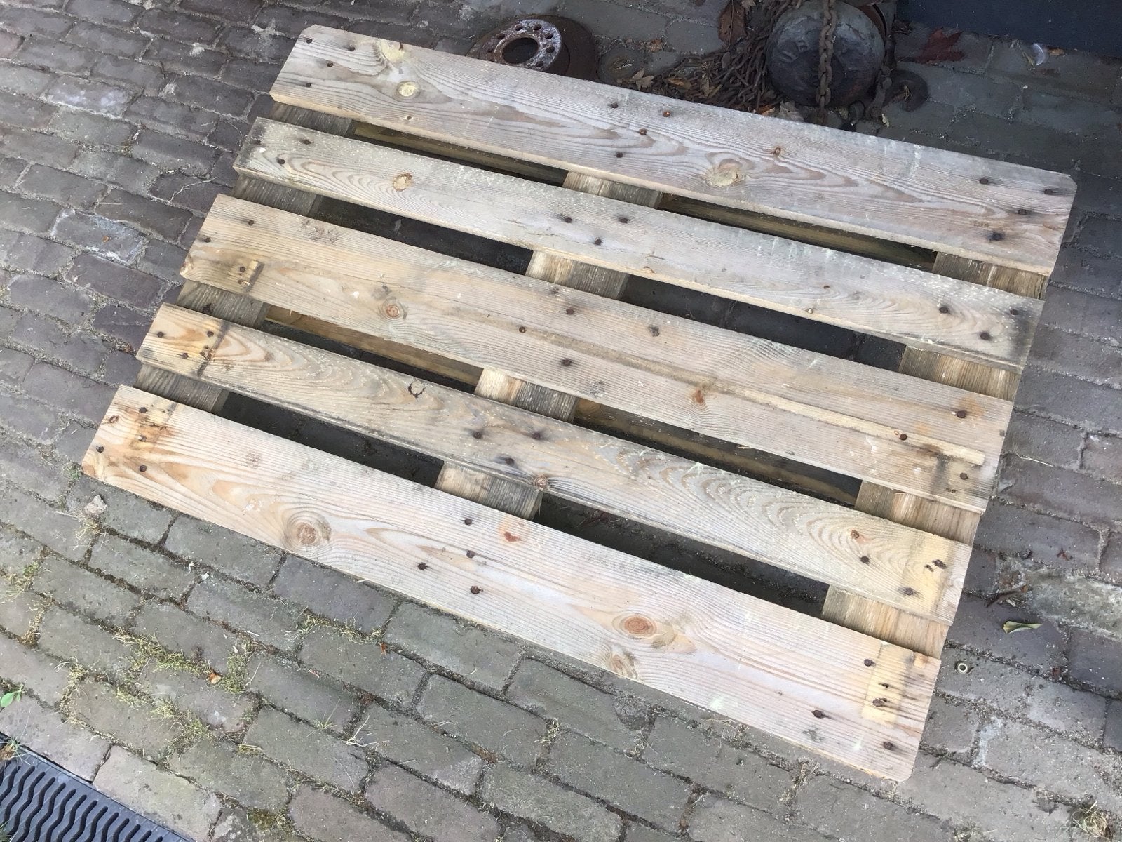 Bijna nieuwe EPAL Pallet - Houten Pallet - schoon droog, Ophalen, Zo goed als nieuw, 50 mm of meer, Pallet