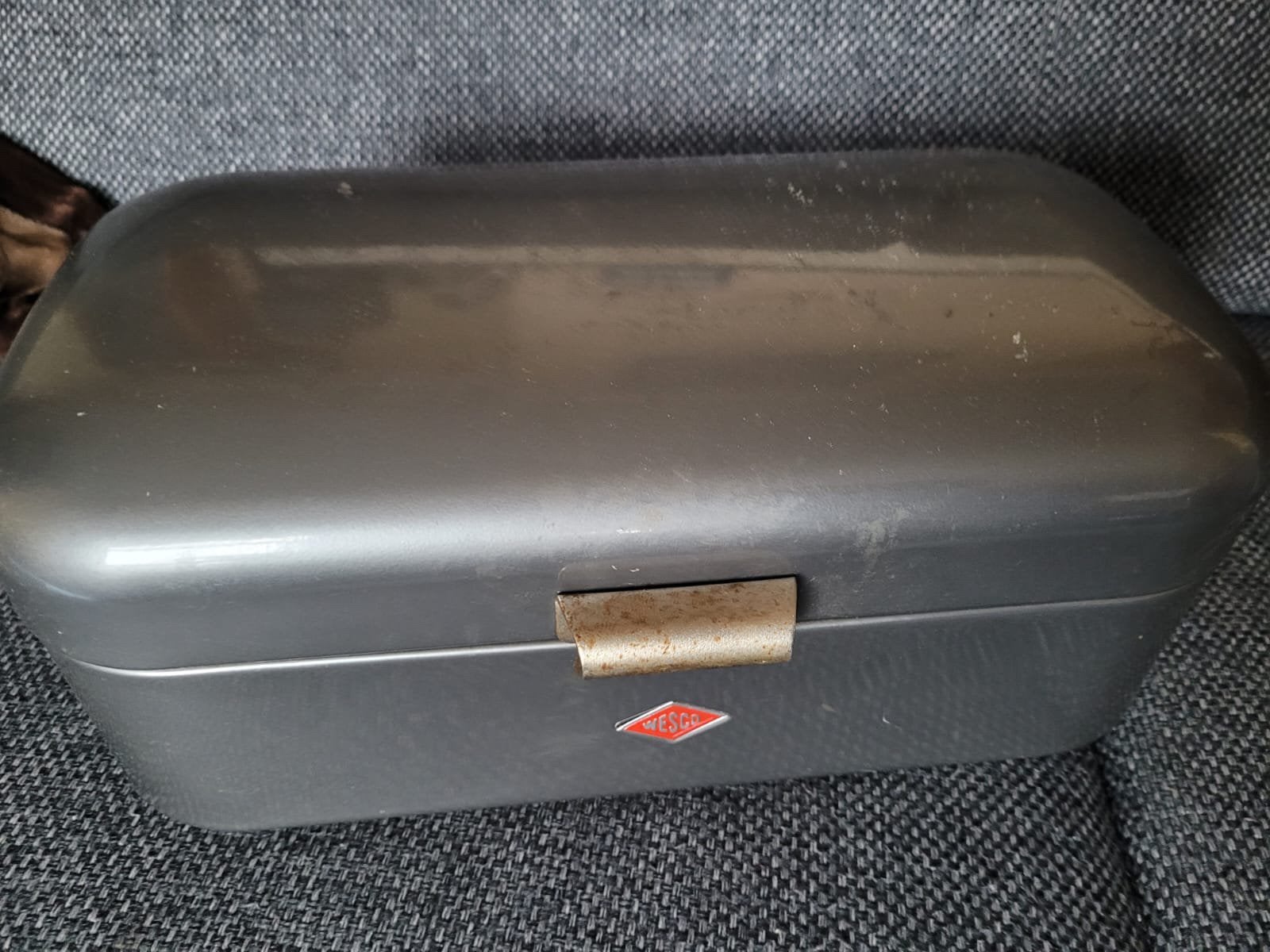 Wesco broodtrommel 43 x 25 cm in goede staat bread box, Broodtrommel, Ophalen of Verzenden, Gebruikt, Overige merken