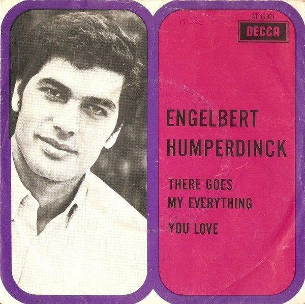 Engelbert Humperdinck - There goes my Everything (Single), Gebruikt, 7 inch, Pop, Fotohoes