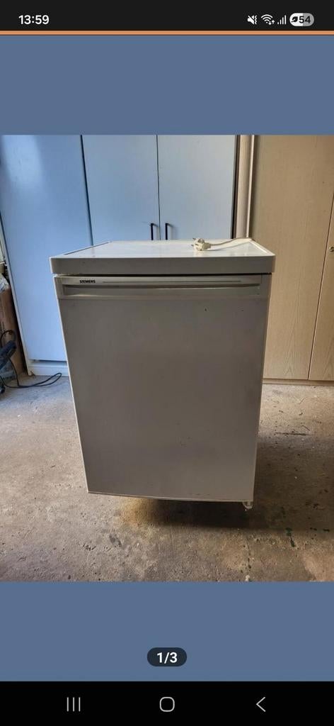 Siemens koelkast met vriesvak - werkt prima, Witgoed en Apparatuur, Koelkasten en IJskasten, Gebruikt, 45 tot 60 cm, Met vriesvak
