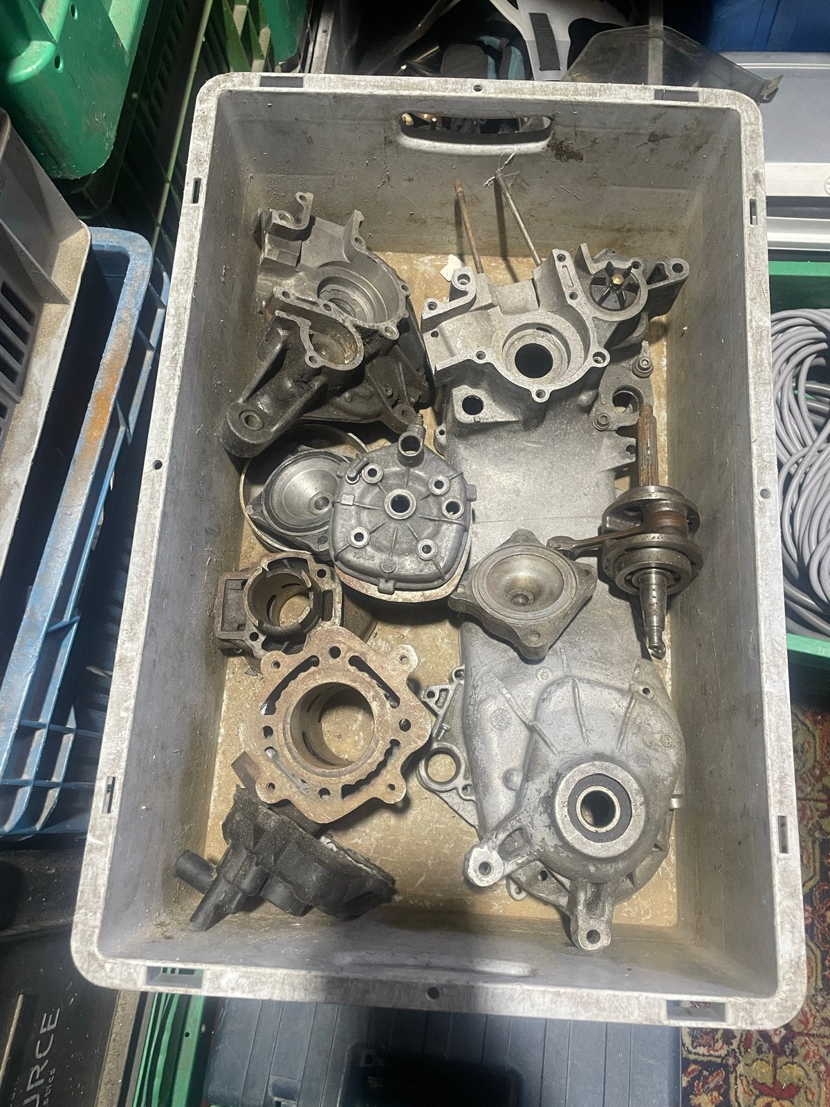 172cc 180cc Carter met cilinders watergekoeld malossi, Ophalen, Gebruikt