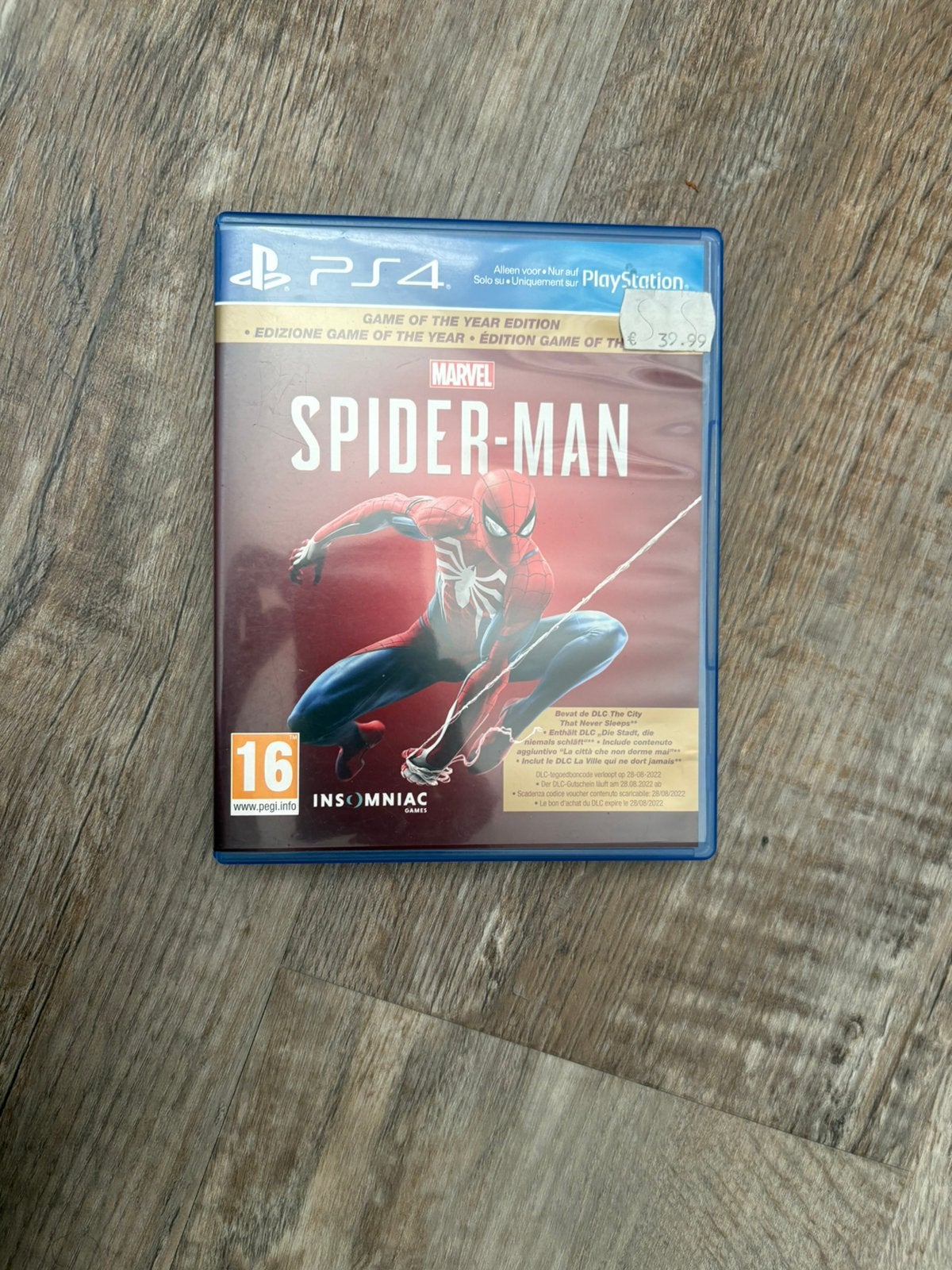 Spiderman game of the year ps4, Spelcomputers en Games, 1 speler, Zo goed als nieuw, Vanaf 16 jaar, Ophalen