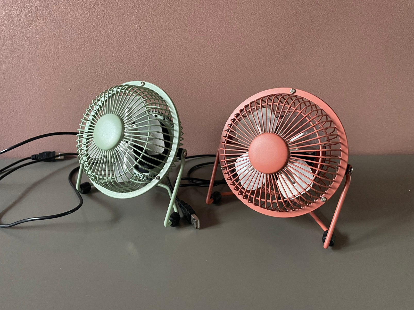 Mini ventilator HEMA - usb- stil- briesje, Ophalen, Zo goed als nieuw, Tafelventilator