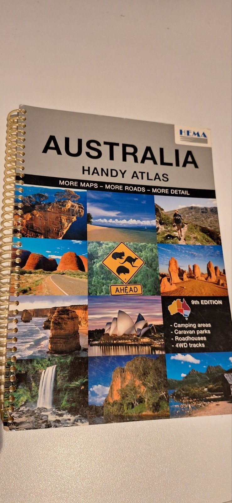 Hema Australia Handy Atlas 9e editie - Reisgids Australië, Boeken, Atlassen en Landkaarten, Gelezen, Overige atlassen, 2000 tot heden