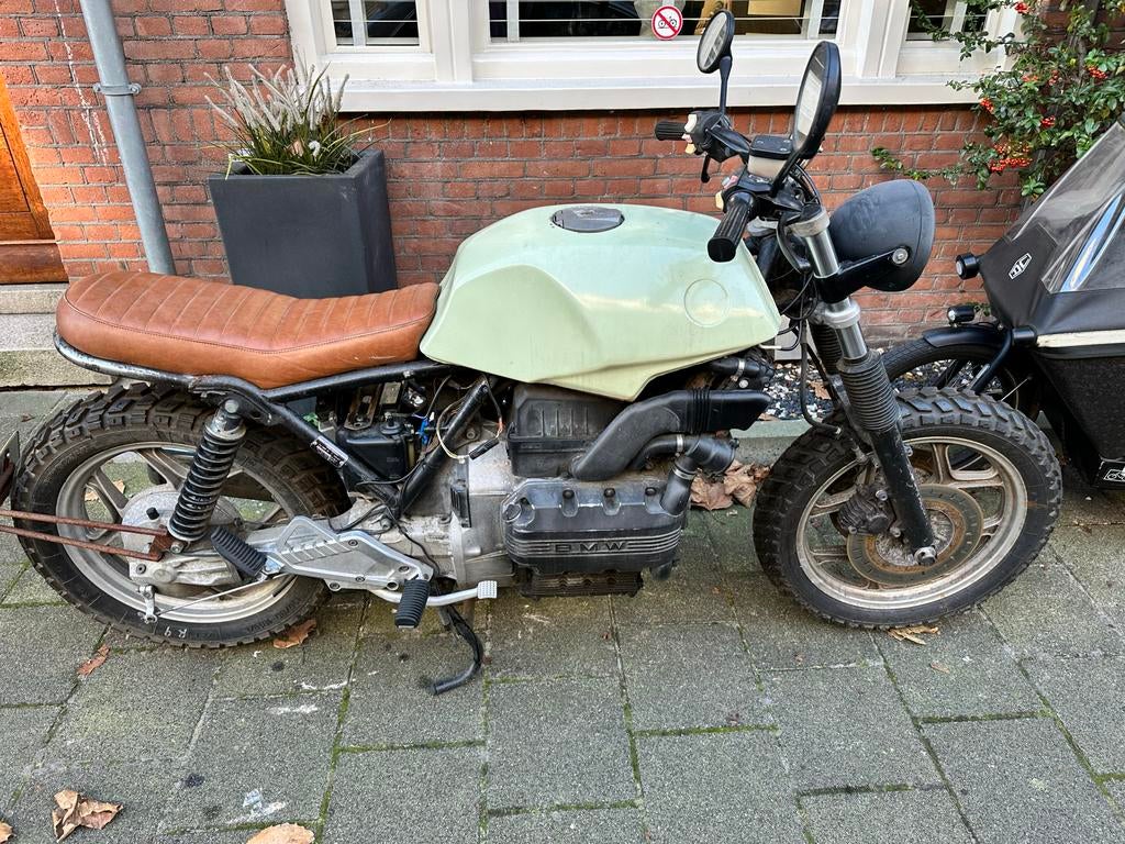 BMW K75 Cafe Racer / Naked Scrambler, Motoren, Motoren | BMW, 750 cc, Cardan-aandrijving, Motorrijbewijs A, Gebruikt