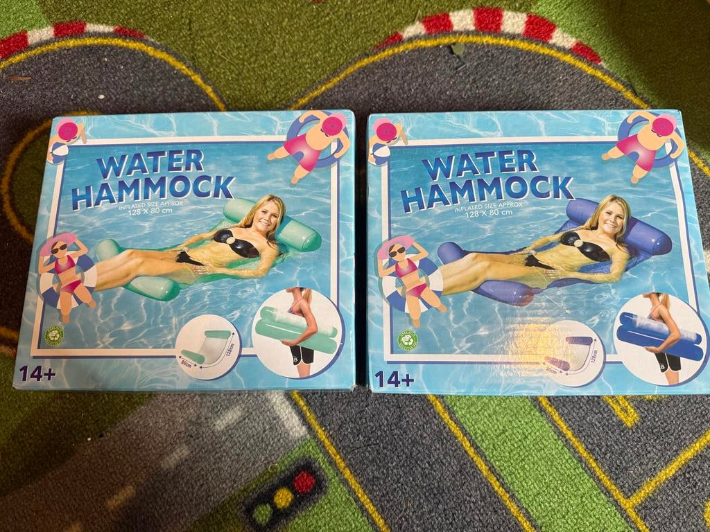 Nieuwe Water Hammock - Opblaasbaar Zwembad Ligbed, Ophalen of Verzenden, Nieuw, Minder dan 200 cm, Overige typen