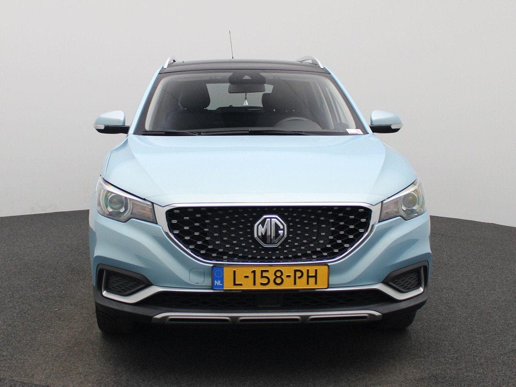 MG ZS EV Luxury 45 kWh | Navi | Leder | Panoramadak | Camera, Auto's, MG, Gebruikt, 143 pk, 1507 kg, 263 km