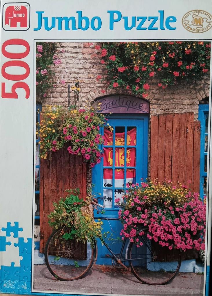 Jumbo puzzel 500 stukjes, Ophalen of Verzenden, 500 t/m 1500 stukjes, Zo goed als nieuw