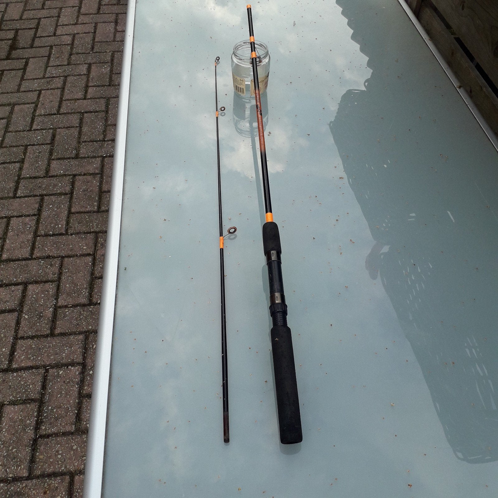 Beginners hengel - Silstar Neon NX-00SP Graphite Composite, Watersport en Boten, Ophalen, Gebruikt, Werphengel