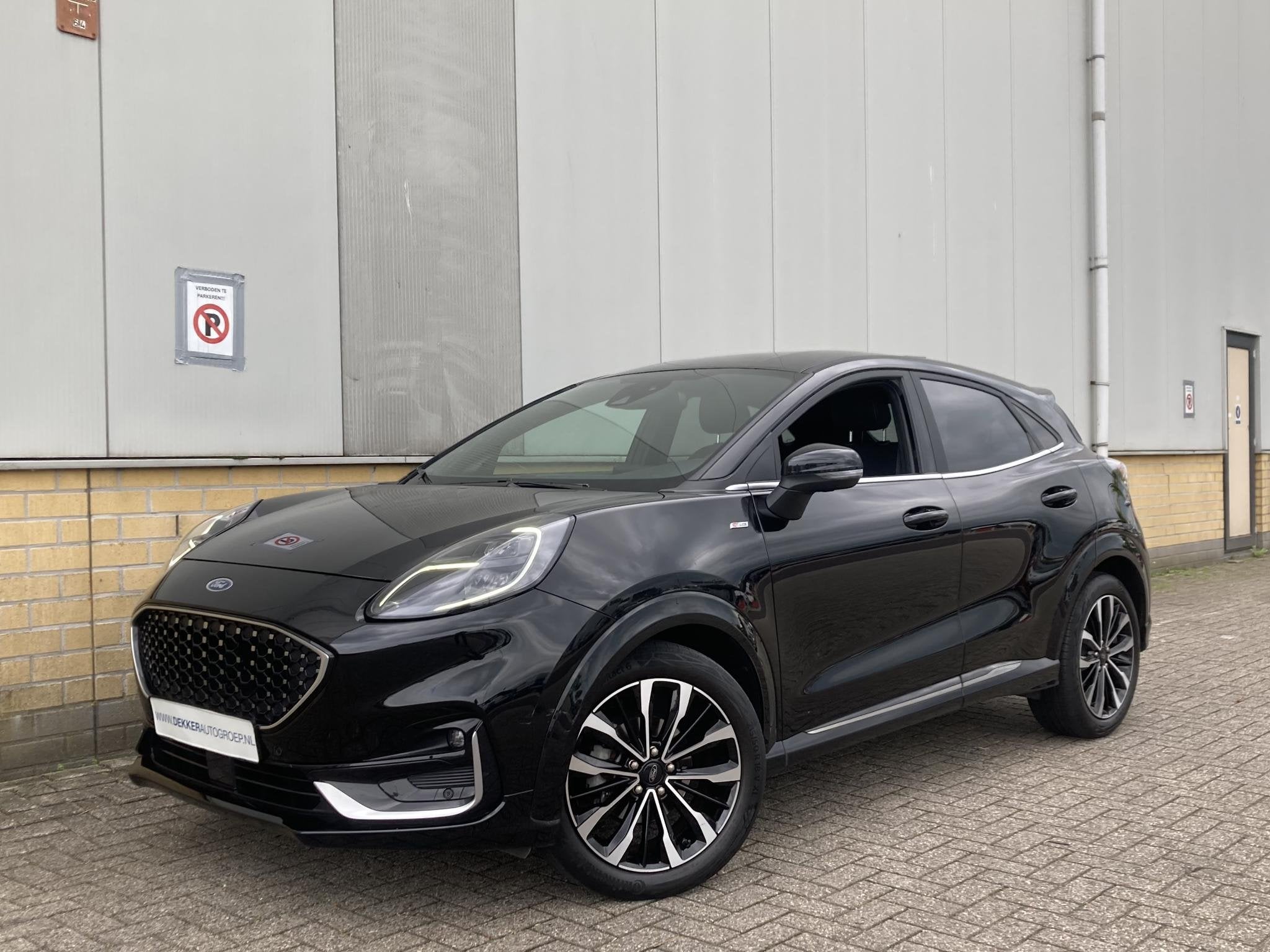 Ford Puma 1.0 EcoBoost Hybrid 155pk Automaat ST-line Vignale, Zwart, 665 kg, Bedrijf, 155 pk
