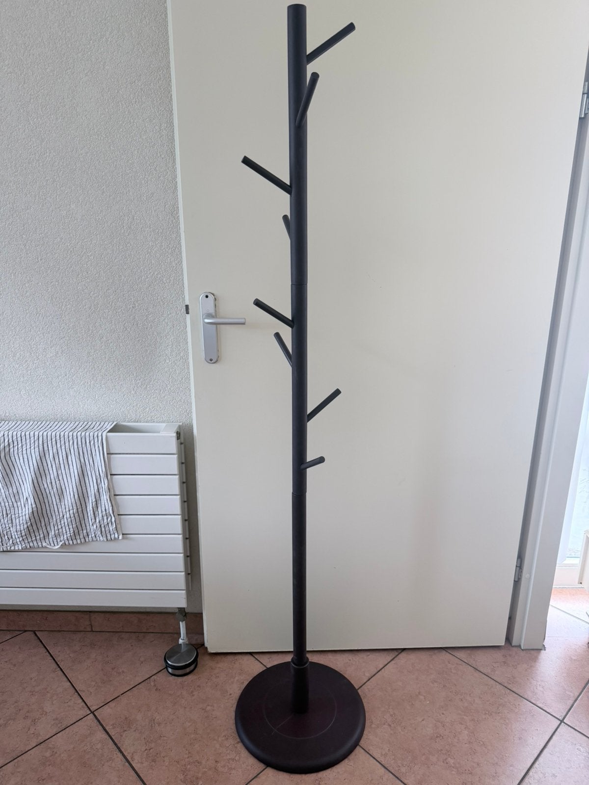 Kapstok 165x35cm bruin, Wandkapstok, Ophalen of Verzenden, Zo goed als nieuw, Minder dan 100 cm