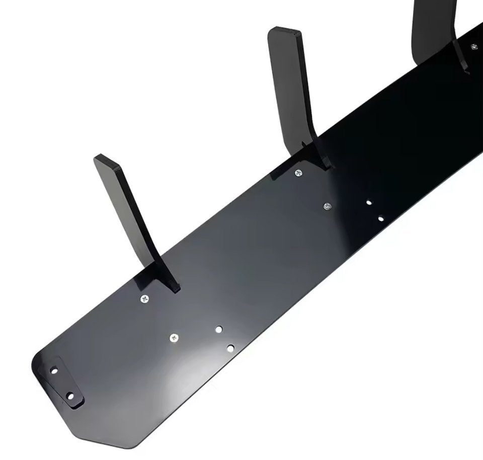Universele Auto Achterbumper Diffuser Spoiler Zwart, Ophalen of Verzenden