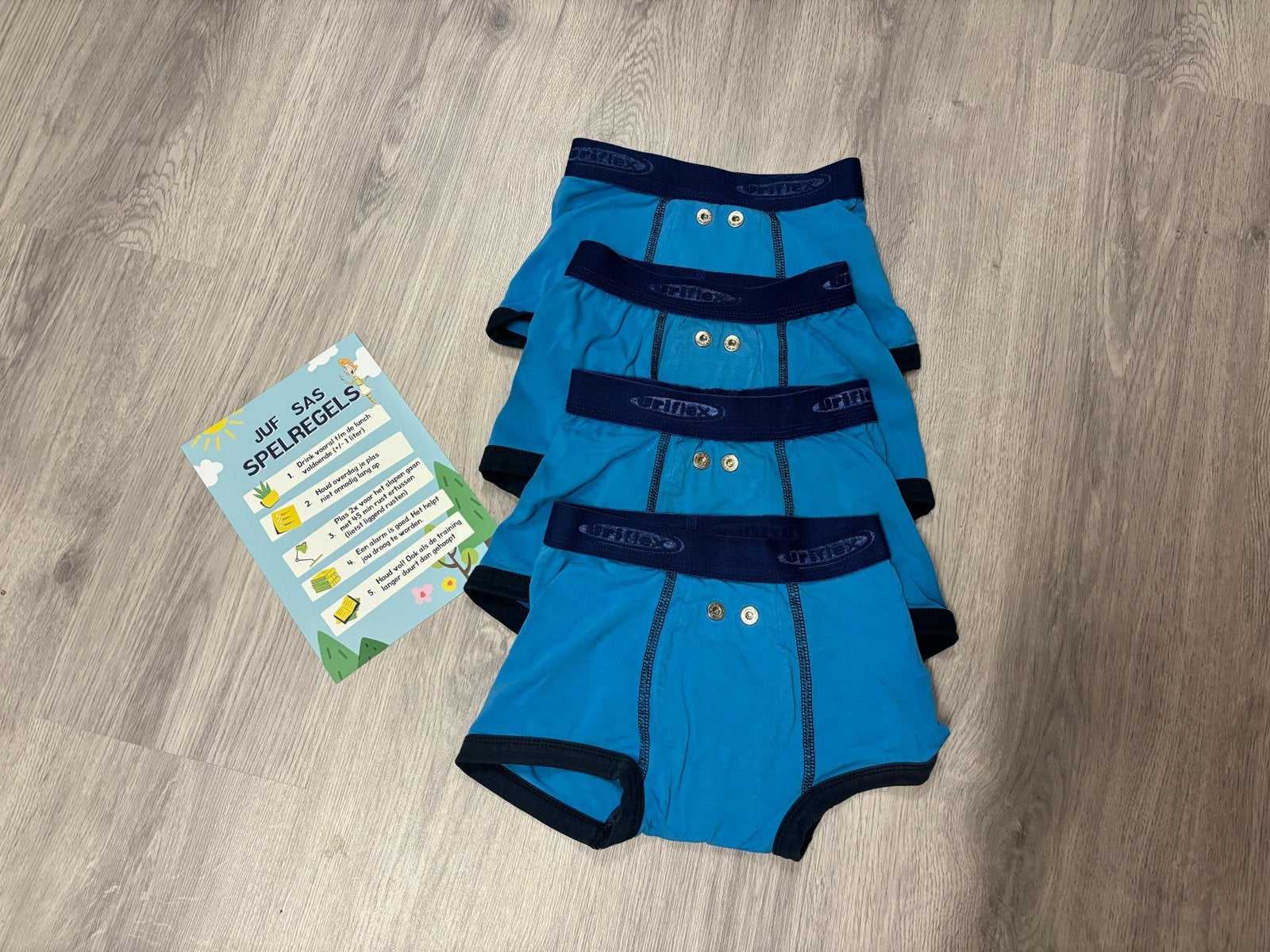 4x Uriflex Boxershorts/broekjes Maat 104/110 Jongen, Ophalen of Verzenden, Gebruikt, Jongen, Nacht- of Onderkleding
