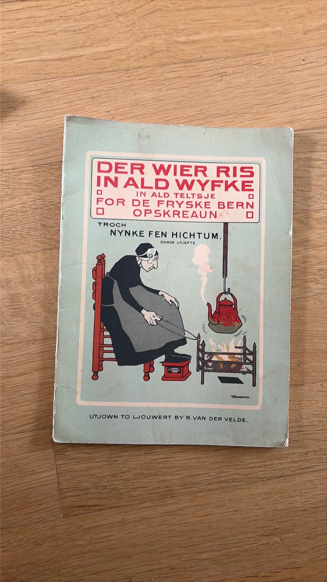 Boekje der wier ris in ald wyfke Nynke fen Hichtum, Ophalen of Verzenden