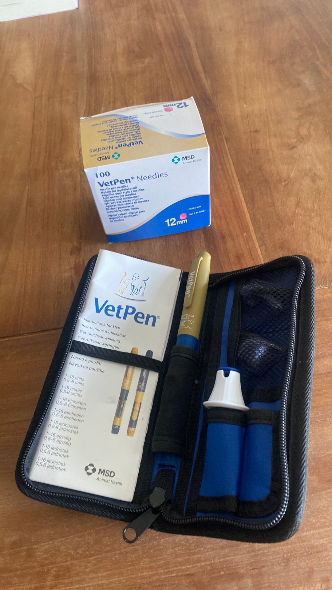 Vetpen plus naaldjes, Diversen, Verpleegmiddelen, Ophalen of Verzenden, Zo goed als nieuw