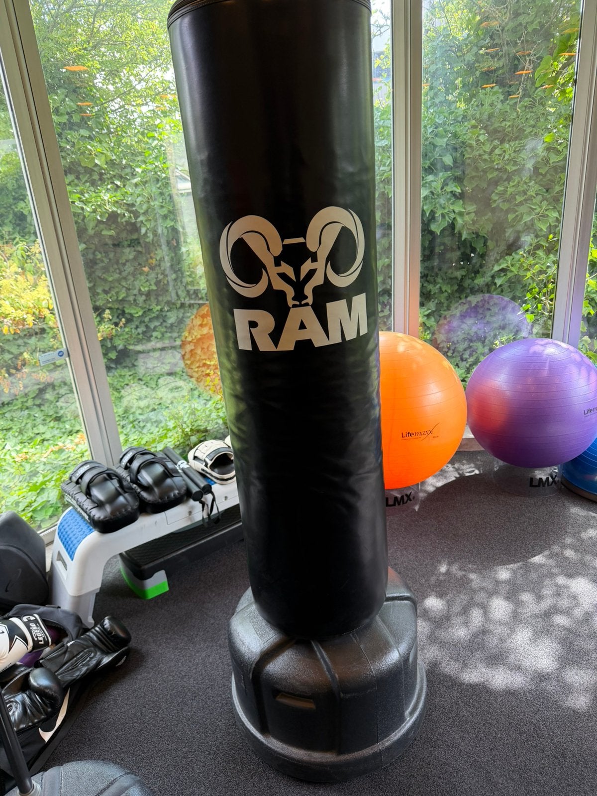 RAM Bokspaal - Zo goed als nieuw, Sport en Fitness, Boksen, Ophalen, Zo goed als nieuw, Bokszak