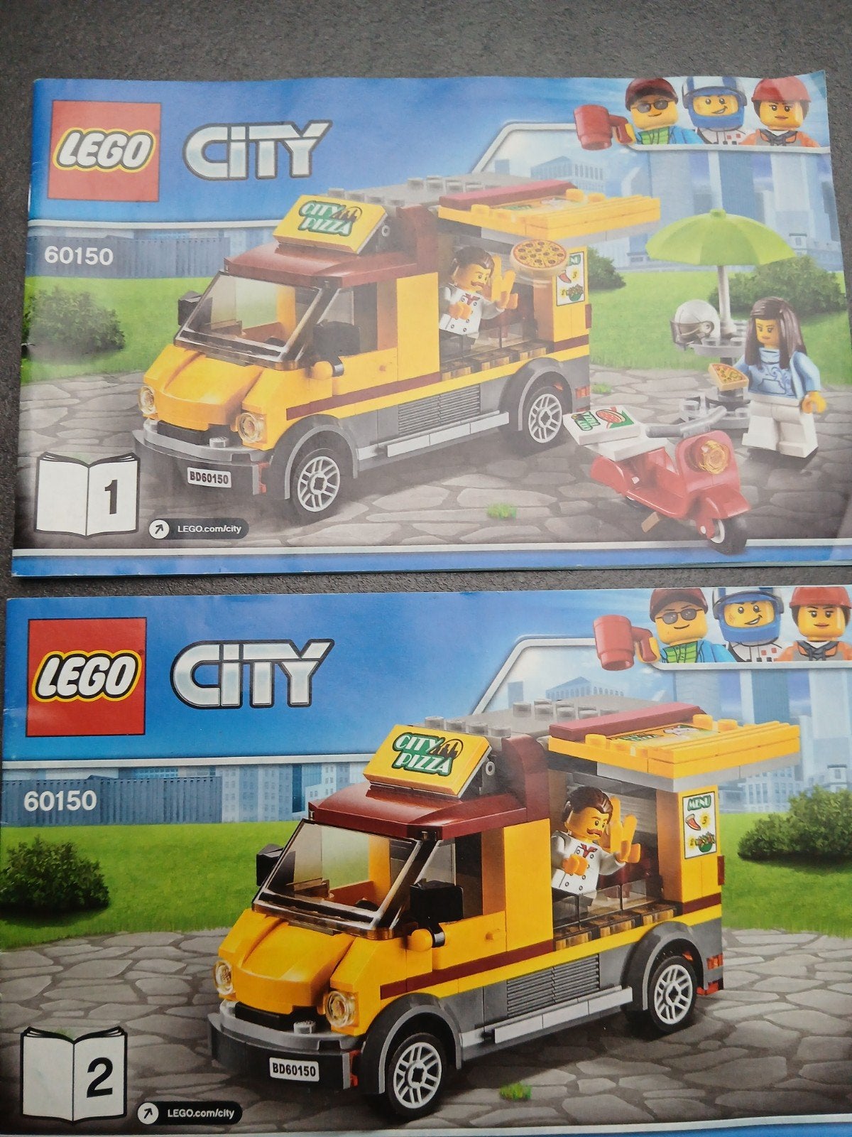 LEGO City 60150 Pizzawagen - Compleet en Zeer Goede Staat, Ophalen of Verzenden, Zo goed als nieuw, Overige merken