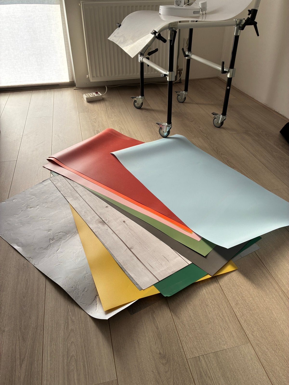 Diverse fotografie achtergronden - productfotografie, Ophalen, Gebruikt, Opvouwbaar, Overige merken