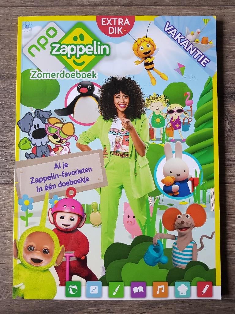 NPO Zappelin Zomerdoeboek / Vakantie -- vrijwel ongebruikt, Ophalen of Verzenden, Zo goed als nieuw, NPO, Fictie algemeen