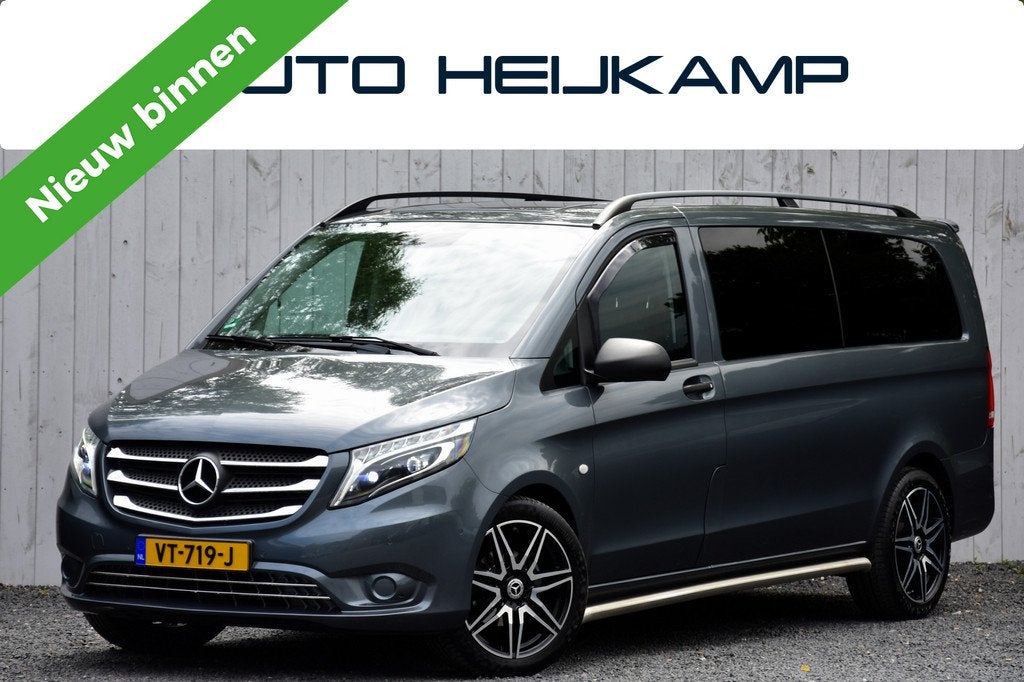Mercedes-Benz Vito 114 CDI Extra Lang DC Comfort | Xenon-Led, Auto's, Euro 5, Gebruikt, Zwart, 4 cilinders