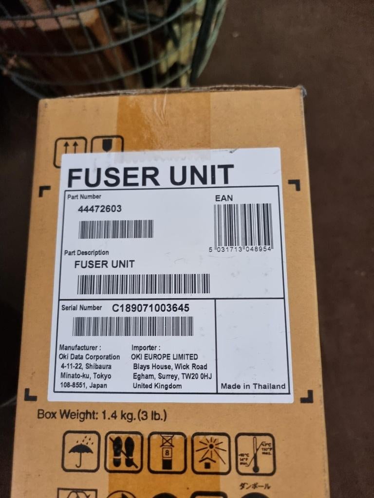 nieuwe OKI Originele 44472603 Fuser Unit, Ophalen of Verzenden, Nieuw, Overige typen, OKI
