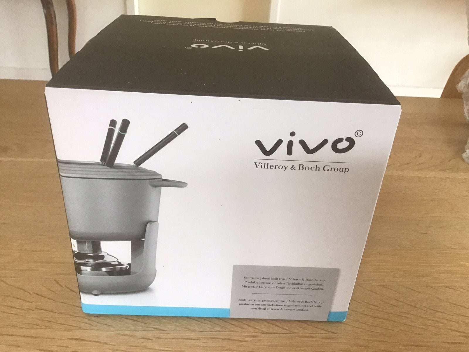 Vivo fondueset 18 cm, gietijzer, nieuw in verpakking, Ophalen of Verzenden, Nieuw
