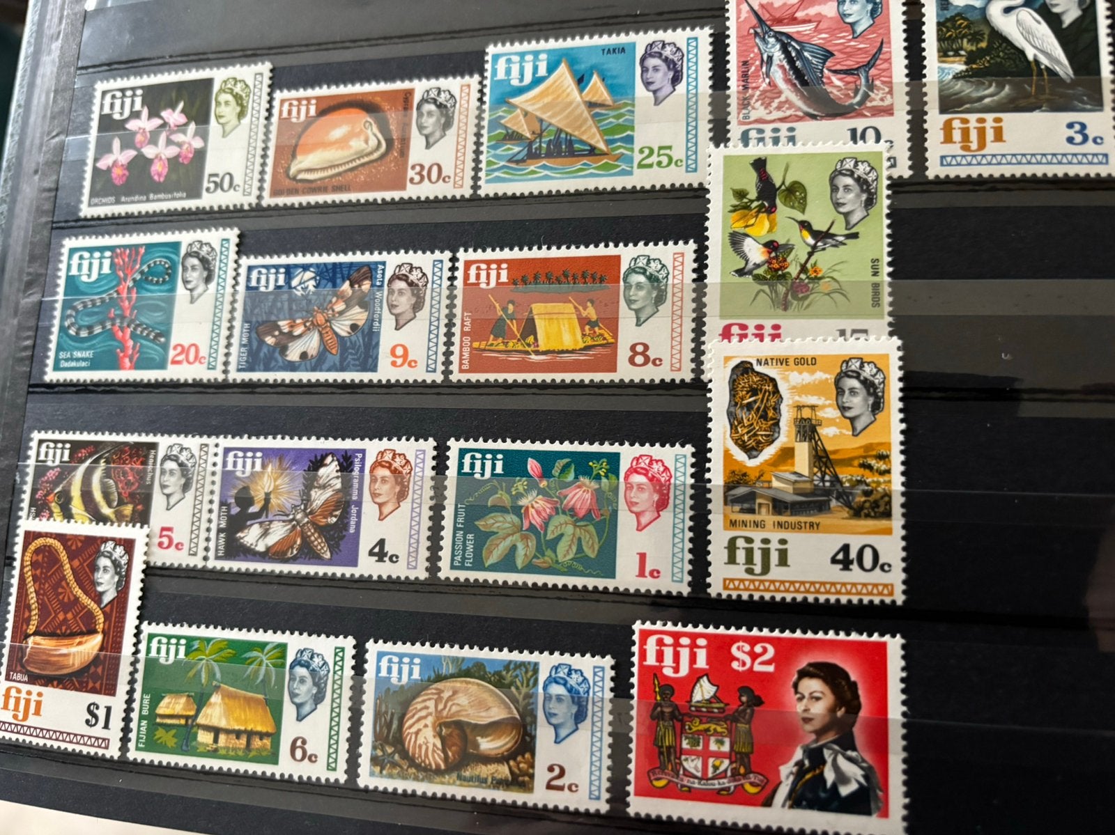 Fiji 1969 nieuwe waardeN, Ophalen of Verzenden, Postfris