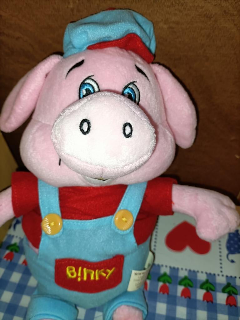 Binky knuffel Malkenschoten Apeldoorn 40 cm nieuwe versie, Ophalen of Verzenden, Zo goed als nieuw, Overige typen