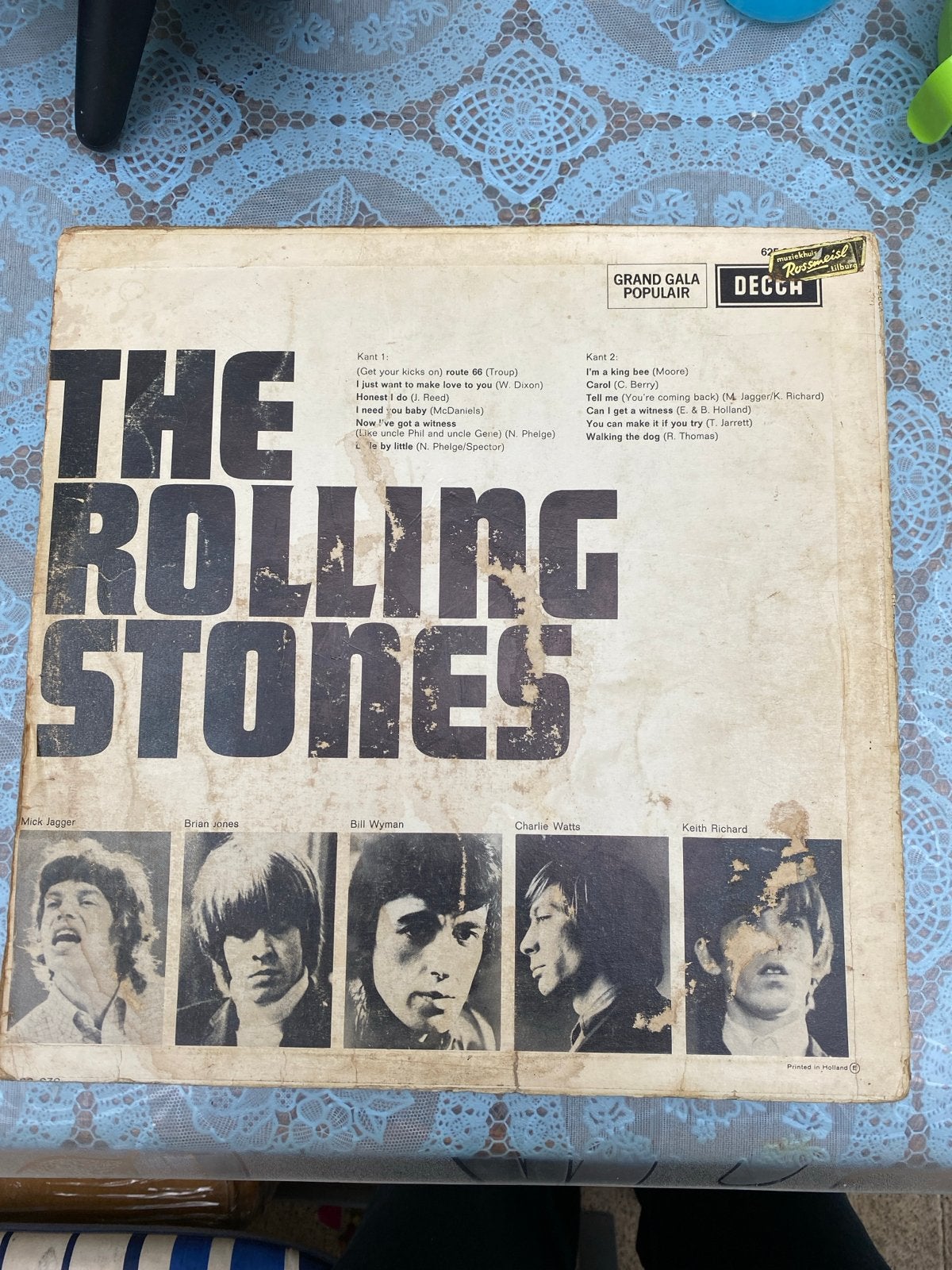 The Rolling Stones - Grand Gala Populaire LP (Decca), Ophalen of Verzenden, 1960 - 1969, Gebruikt, 12 inch