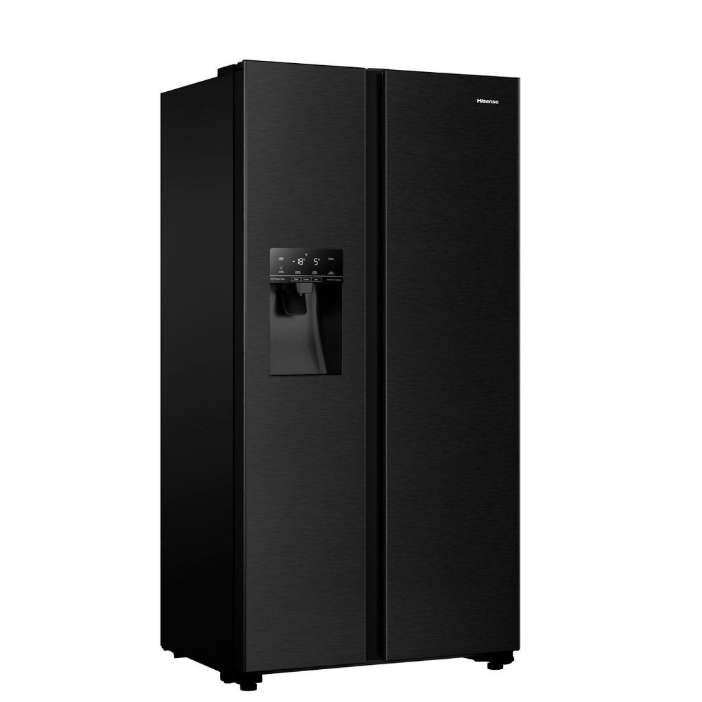 HISENSE RS694N4TFE - Amerikaanse koelkast - 40% KORTING, Ophalen, 60 cm of meer, -, Met aparte vriezer