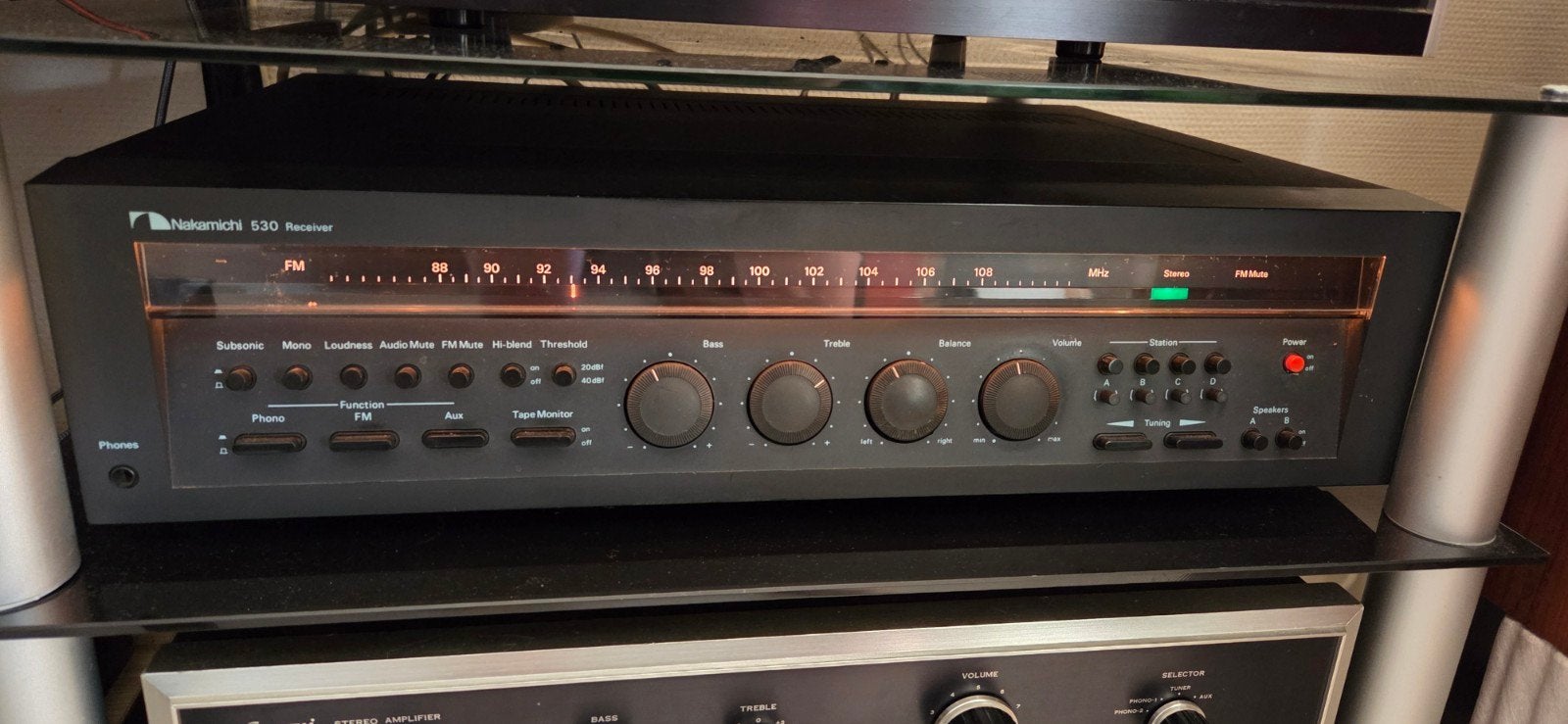 Uiterst zeldzame Nakamichi 530 Receiver, Audio, Tv en Foto, Versterkers en Receivers, Refurbished, Ophalen, Overige merken, Minder dan 60 watt
