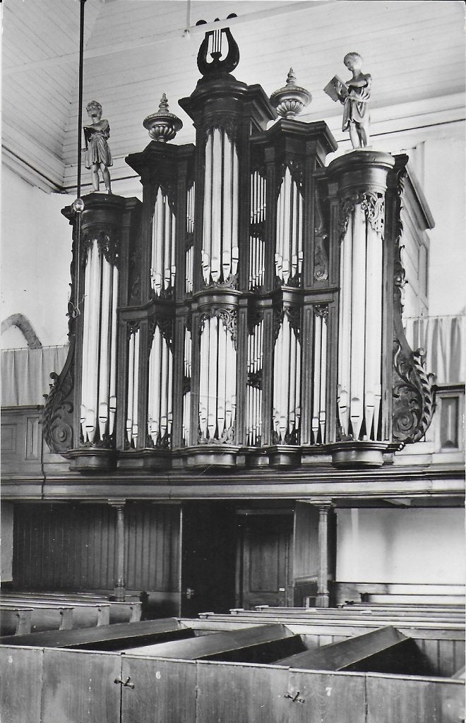 Slochteren orgel ned herv kerk oude ansichtkaart ( 5106 ), Ophalen of Verzenden, 1960 tot 1980, Ongelopen, Noord-Brabant