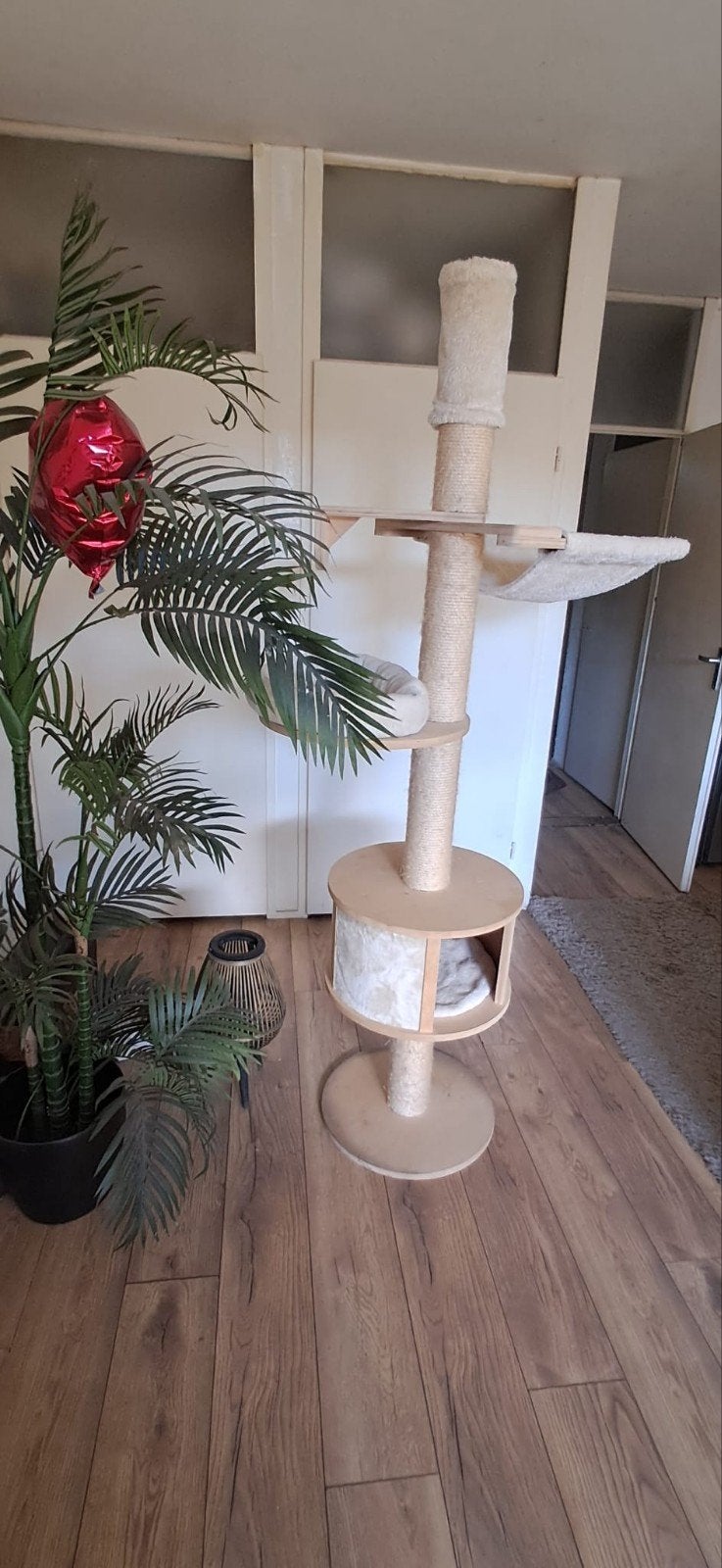 Krabpaal xxl 2 meter Zooplus, Ophalen of Verzenden, Krabpaal