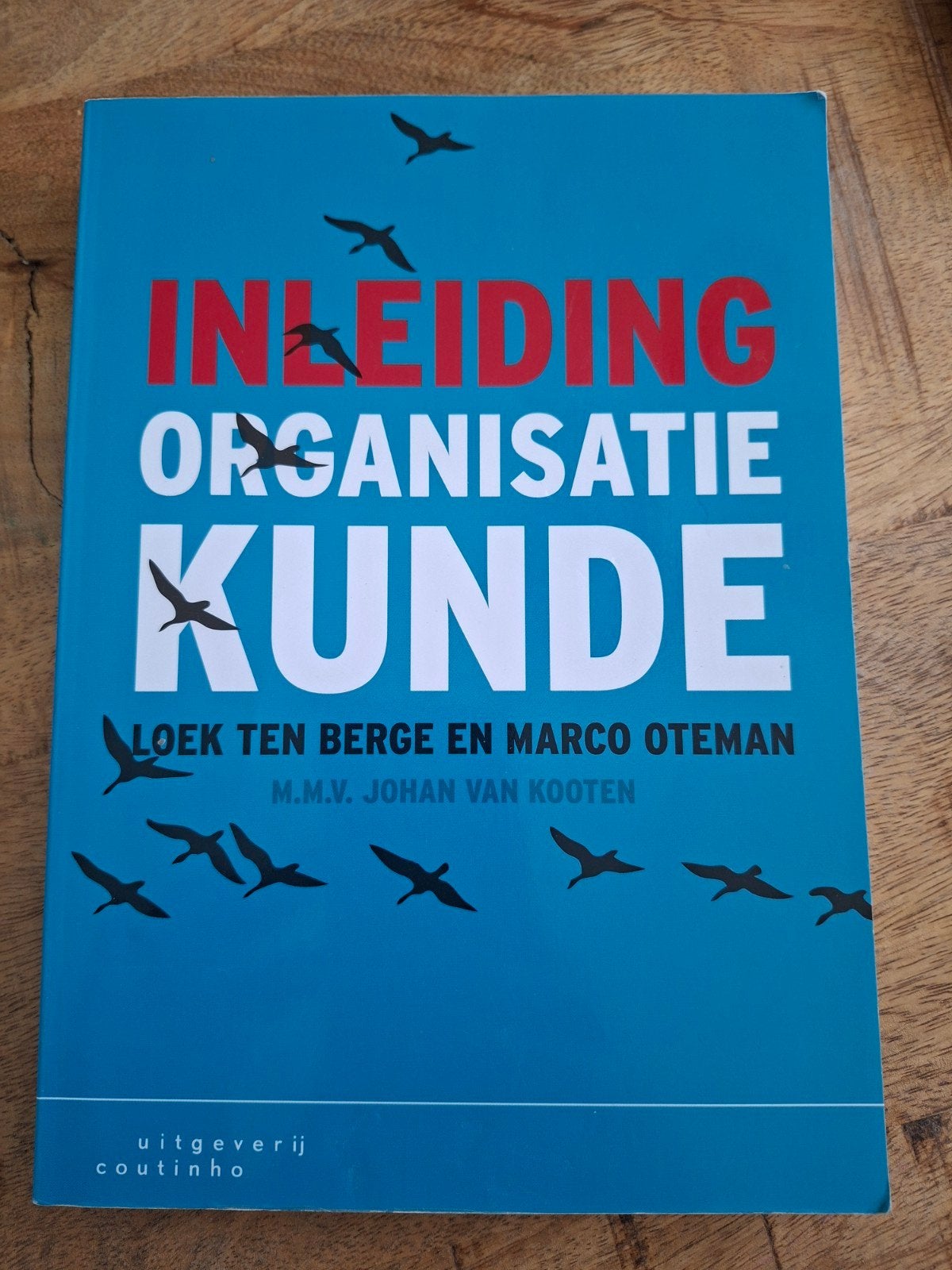 Inleiding Organisatiekunde - Loek ten Berge & Marco Oteman, Loek ten Berge, Marco Oteman, Ophalen of Verzenden, Zo goed als nieuw