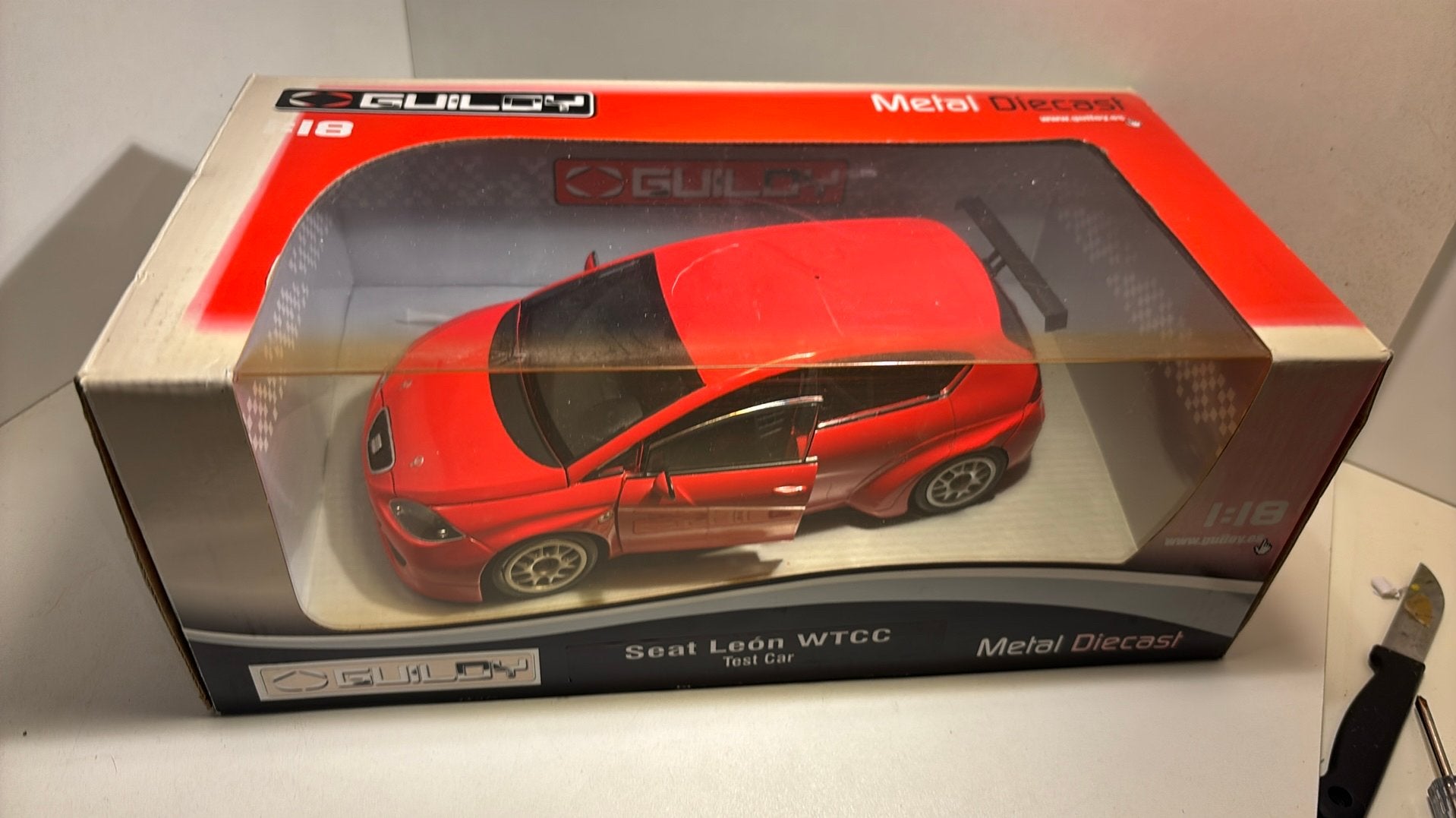 Seat leon wtcc guiloy 1.18, Hobby en Vrije tijd, Overige merken, Ophalen of Verzenden, A, A