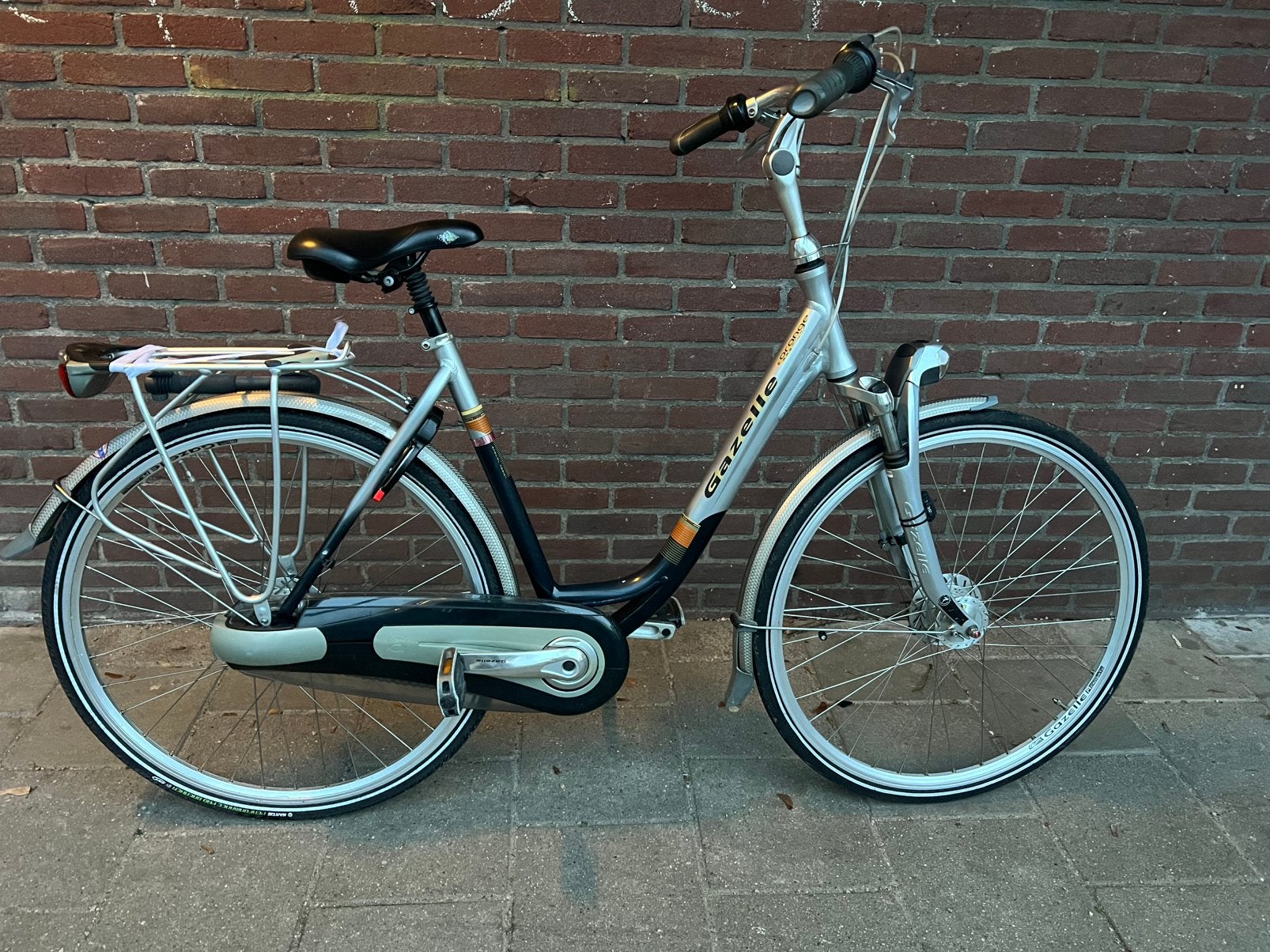 Gezelle orange 28, Ophalen, Zo goed als nieuw, Schijfrem, Versnellingen