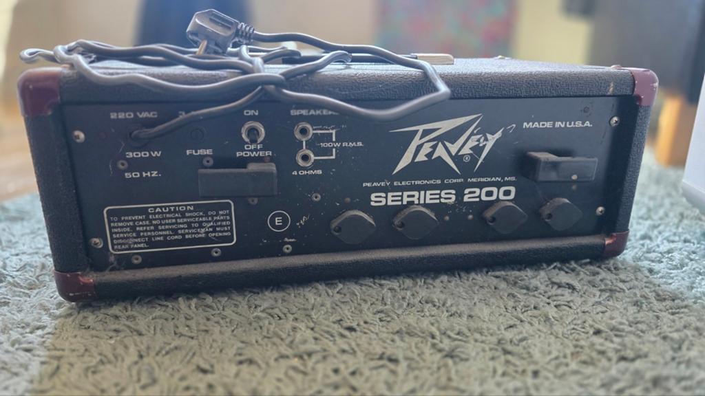 Vintage Peavey Series 200 PA-200 Mixer/Versterker, Ophalen