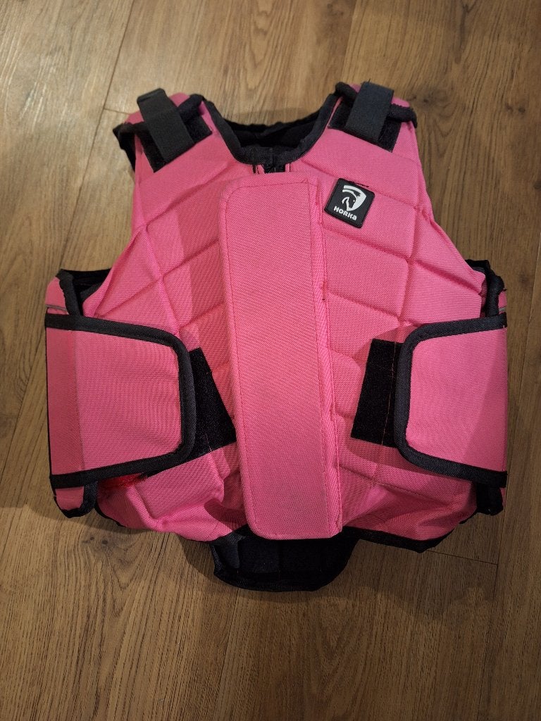 Kinder bodyprotector (paardrijden) te koop, Ophalen, Horka, Zo goed als nieuw, Roze