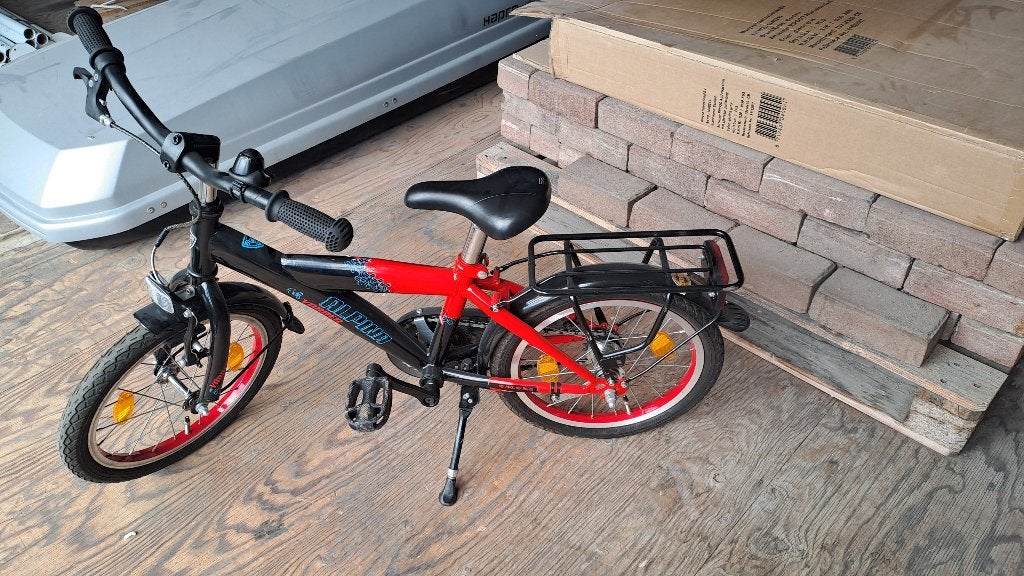 Jongensfiets 16 inch, Fietsen en Brommers, Fietsen | Kinderfietsjes, Ophalen, Velgrem, Alpina, 16 tot 20 inch