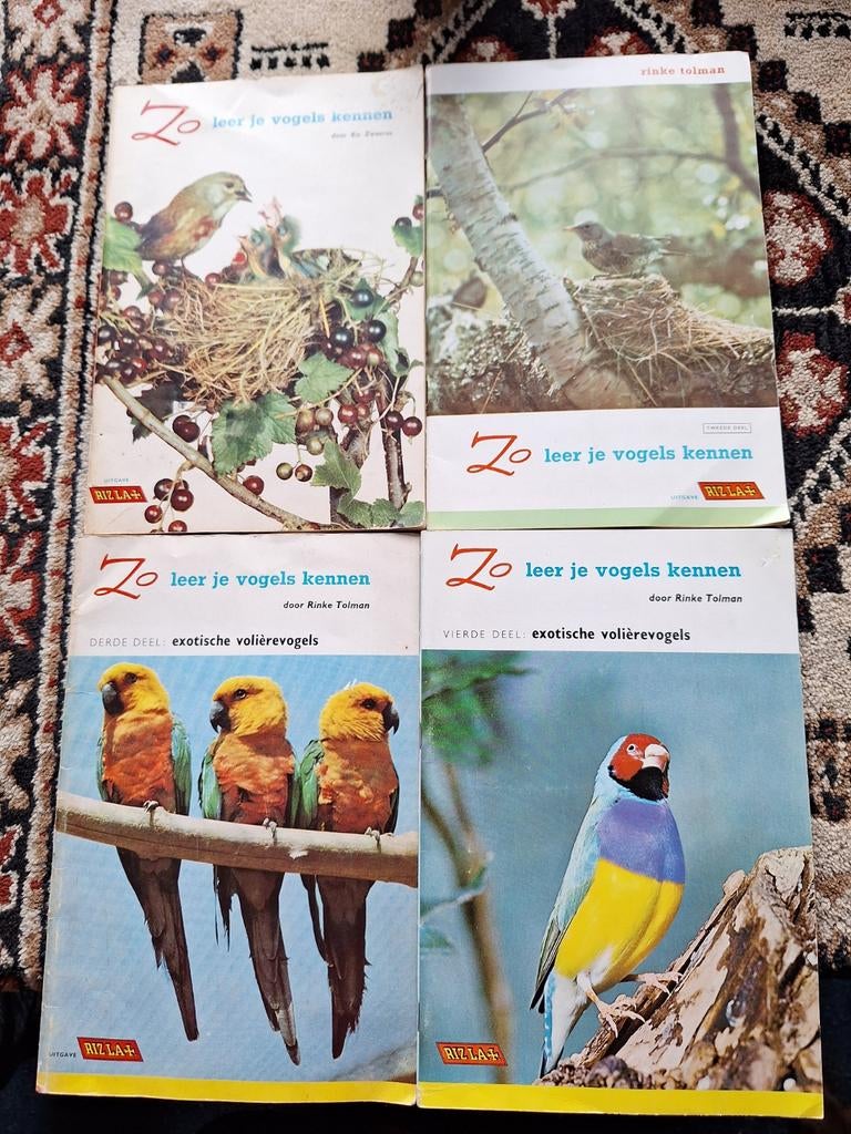 plakboeken over vogels van merk rizla, Boeken, Prentenboeken en Plaatjesalbums, Ophalen of Verzenden, Zo goed als nieuw, Plaatjesalbum