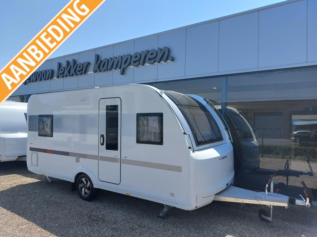 Adria Adora 472 UP, Rondzit, Bedrijf, Schokbreker, 5 tot 6 meter