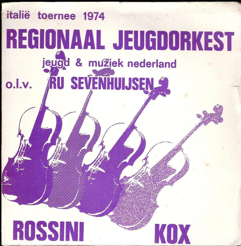 Noord Nederlands Jeugd Orkest! (RJO)-Sevenhuijsen-EP 1974, Ophalen, Gebruikt, Overige formaten, Overige typen