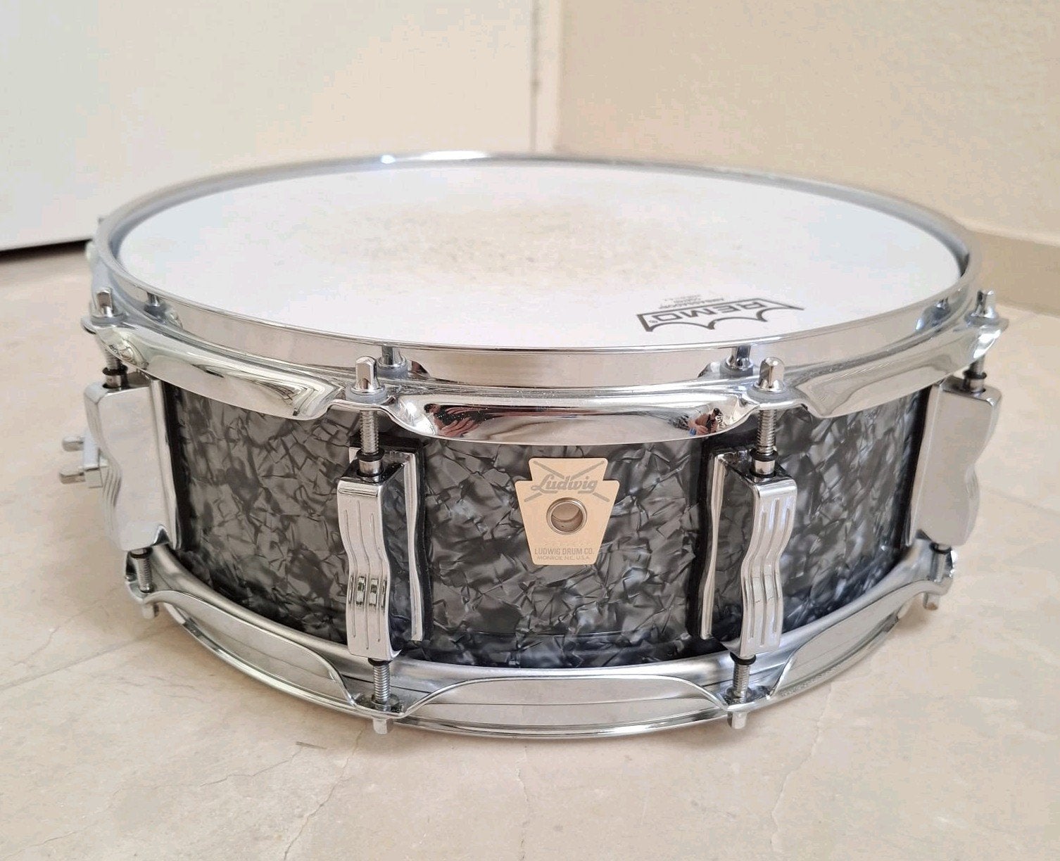 Ludwig classic maple 14" snare drum / snaredrum, Muziek en Instrumenten, ., Drums of Percussie, Ophalen of Verzenden, Zo goed als nieuw