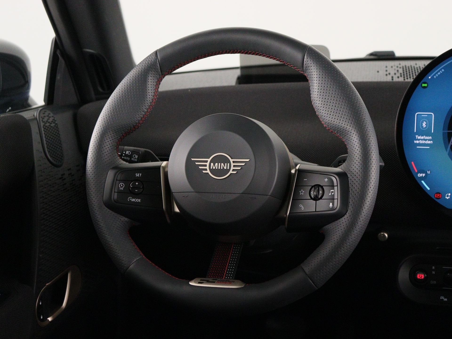 MINI Cooper SE John Cooper Works Pakket M (bj 2025), Auto's, Dealer onderhouden, 402 km, Zwart, Met garantie (alle)