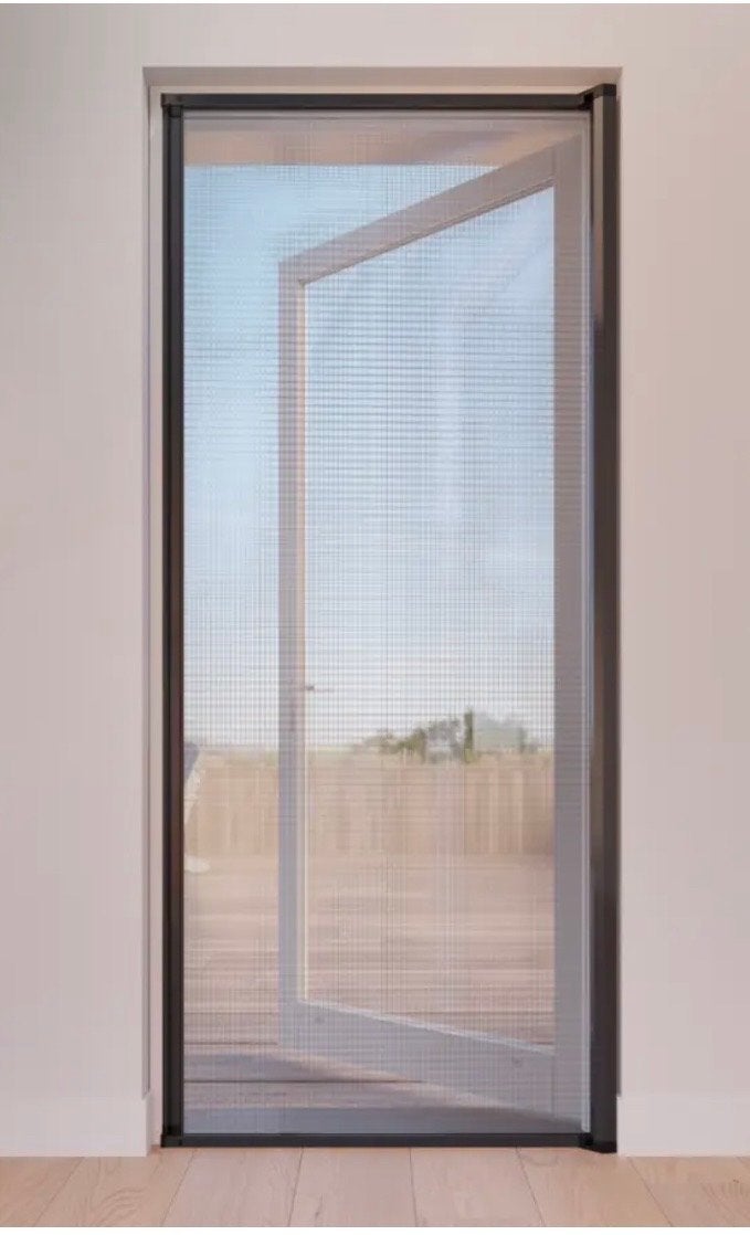Bruynzeel Rolhordeur Antraciet S700 Nieuw - 90x213 cm, Ophalen, 80 tot 100 cm, Hordeur, Nieuw