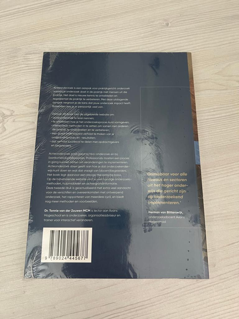 Actieonderzoek doen - Een routeplanner voor studenten, Boeken, Studieboeken en Cursussen, Ophalen, Gamma, Nieuw, HBO